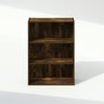thumbnail image 4 of Furinno Simple Open Shelf, Bookcases, 3-Tier, Amber Pine, 4 of 6