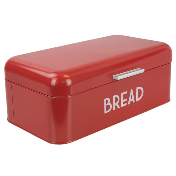 Home Basics Metal Bread Box with Lid