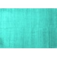 thumbnail image 1 of Ahgly Company Indoor Rectangle Abstract Turquoise Blue Contemporary Area Rugs, 4' x 6', 1 of 4