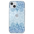 thumbnail image 1 of Funda Antigolpes InstaCase para iPhone 14 mandalas azul Protector anticaídas, 1 of 4