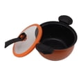 thumbnail image 1 of 4.2 Quart Stainless Steel Pressure Cooker, Induction Compatible, Extra Glass Lid, Multifunctional Pot, 5 Servings, Pressure Canner, 1 of 8