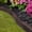 Brown, variant on GroundSmart SmartLoc Ripple Edge Landscape Edging, 2' Black Rubber Garden Edging Border, 6 pack