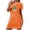 Orange, variant on 65% Off Clear! Christmas Pajamas for Women Christmas Gifts for Men Bbq Christmas Women'S Plus Size Short Nightgown with Printed On The Chest