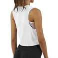 thumbnail image 2 of Womens Cute Sports Crop Tops Workout Tank Cropped Shirts Athletic Wear Gym Clothes, 2 of 4