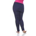 thumbnail image 2 of White Mark Leggings Jupe Décontractée Extensible Douce pour Femmes, 2 of 3