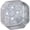 Fur k, variant on RACO Octagon Electrical Box - Raised Ground, Side Knockouts - 4 in, Gray Finish
