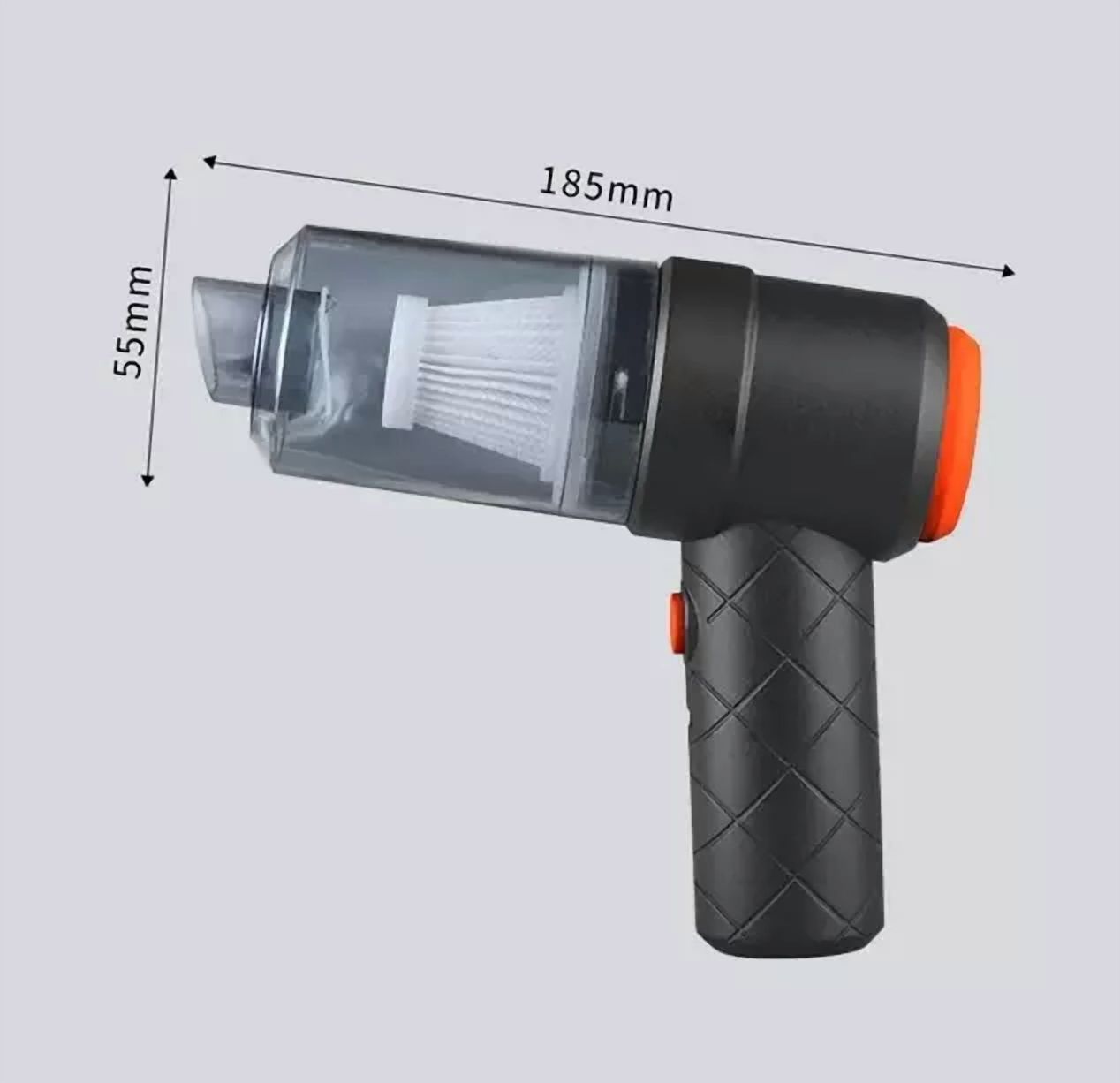 PRIME- 120W Cordless Handheld Vacuum Cleaner Portable Small Mini Car Auto Home Wireless