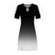 thumbnail image 4 of ICHUANYI Clearance Women Casual Slimming Draw Back Printed Short Sleeves Cold Shoulder Dress(Black, S) ICHUANYI WER2023081106780, 4 of 5