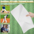 thumbnail image 3 of HAMPPLIES 1Pack Portable TPE Home Plate Training Mat for Indoor and Outdoor Use 16.54X16.14X0.12In, 3 of 8
