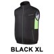 thumbnail image 4 of Chaleco refrescante transpirable sin mangas para trabajar en climas cálidos (Negro XL + 2 ventiladores)., 4 of 6