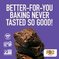 thumbnail image 6 of PB2 Pantry Chocolate Chip Brownie Mix - 16 oz Jar | Certified Vegan, Gluten Free, Non-GMO, 4g Plant Protein Per Brownie, 6 of 8