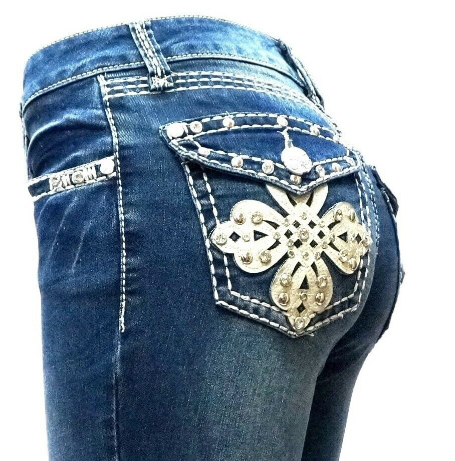 Dark Wash Denim Jeans | Women' jeans for ecommerce - Walmart