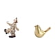 thumbnail image 5 of Figura De Pájaro Payaso Dorado, Estatua Moderna De Animal, Colección De Esculturas Para El Hogar, La Oficina, Centro De Mesa, Decoración De Sala De Estar, Regalo, 5 of 8