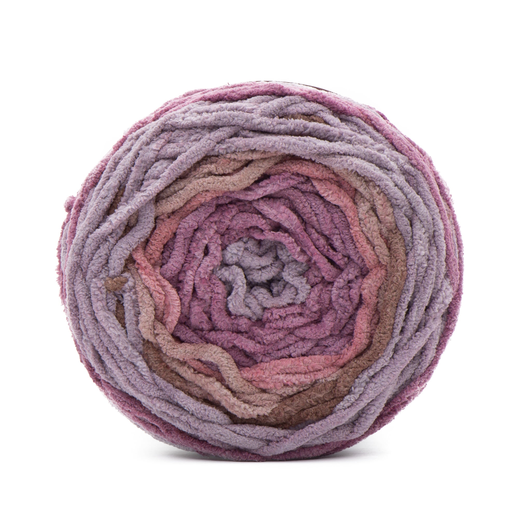 Bernat® Blanket Ombre BB™ #6 Super Bulky Polyester Yarn, Dusty Rose Ombre 10.5oz/300g 2pk