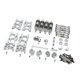thumbnail image 1 of Vogacara 29 piezas de repuesto de actualización de Metal para Wltoys 144001 144002 RC Buggy Crawler Silver Type3 NO3, 1 of 1