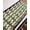 Green, variant on Red Striped Stair Treads for Wooden Steps Indoor Runner Rug Carpet, Modern Gradient Geometric Ripple Stripes 4 Pieces Peel and Stick Staircase Step Treads Covers Washable Throw Door Mats, 30"x8"