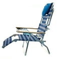 thumbnail image 7 of Open Box Ostrich Original 3N1 Outdoor Beach Lounge Chair w/ Footrest, Stripe, 7 of 7