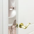 thumbnail image 5 of Design House Scroll Keyed Entry Door Lever, Polished Brass, 5 of 17