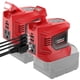 thumbnail image 1 of Inversor de corriente LIVOWALNY de 200 W, 18 V a 110 V-120 V con 2 USB y 1 AC, 1 of 7