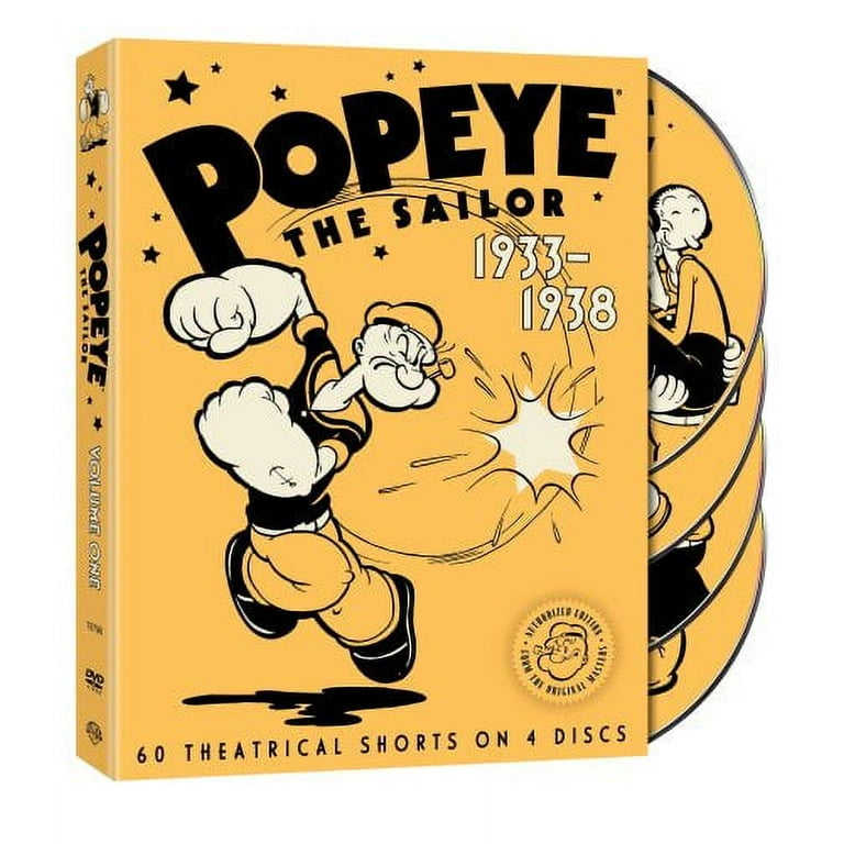 Popeye the Sailor: 1933-1938 (DVD) - Walmart.com