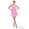 thumbnail image 1 of Vestido bordado con volantes Roman Fashion /Juvenil, 33937 (Rosa) rosa M, 1 of 5