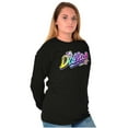 thumbnail image 4 of XOMG POP Dallas Panda Rock Star Women Plus Size Long Sleeve Tee Brisco Brands 2X, 4 of 5