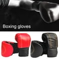 thumbnail image 2 of Opolski High Resilience 1 Pair Boxing Gloves Adjustable Breathable Ergonomic Adult Fighting Grappling Gloves for Gym, 2 of 8