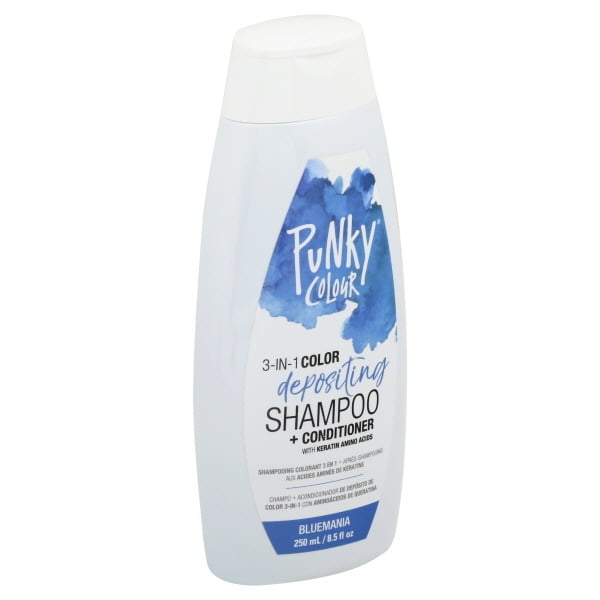 Punky Colour 3in1 Color Depositing Shampoo & Conditioner Bluemania