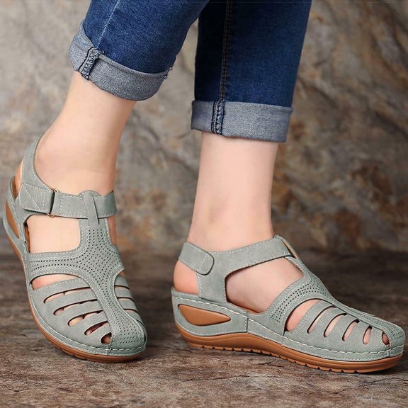 Women Sandals Bohemian Style Summer Shoes for Women Summer Sandals With Heels Gladiator Sandalias Mujer Elegant Wedges Shoes