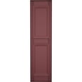 thumbnail image 5 of 12"W x 75"H EverColor Raised Panel Exterior Vinyl Shutters, w/Installation Shutter-Lok's & Matching Screws (Per Pair), Wineberry, 5 of 9