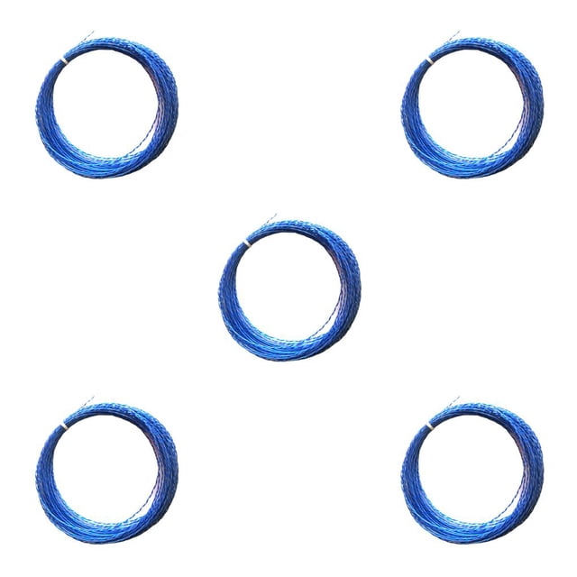 Soidarity Rollo de cuerda de tenis para interiores y exteriores, raqueta, carrete de hilo de nailon, dureza media, 1,35mm de diámetro, suministros Type2 NO2 Soidarity CBP186451