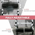 thumbnail image 5 of Mobility Helper Wheelchair With Base, 17" Seat Width, Black, Waterproof, Detachable Bucket For Disabled Users Aid , Elderly, 5 of 5