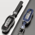 thumbnail image 4 of Funda protectora para llave de coche de aleación de zinc para Porsche Panamera Carman Macann Cayenne 911 970 981 991 2020, accesorios, 4 of 5