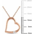 thumbnail image 2 of Everly Women's Diamond 10k Rose Gold Necklace, 2 of 2
