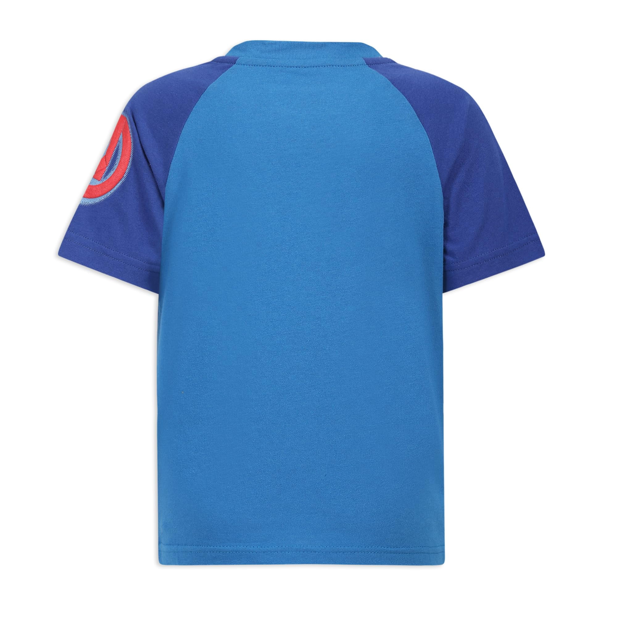 Marvel Avengers Captain America Hulk and Iron Man Short Sleeve T-Shirt (Boys), 4 Pack, Sizes 2T-7
