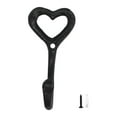 thumbnail image 7 of 4PcsCast Iron Love Hook Heart Shaped Hook Retro Wrought Iron Hook, 7 of 7
