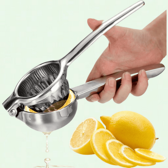 Ovos Citrus Juicer Lemon Squeezer - Heavy Duty 18/10 Stainless Steel, BPA Free & Dishwasher Safe