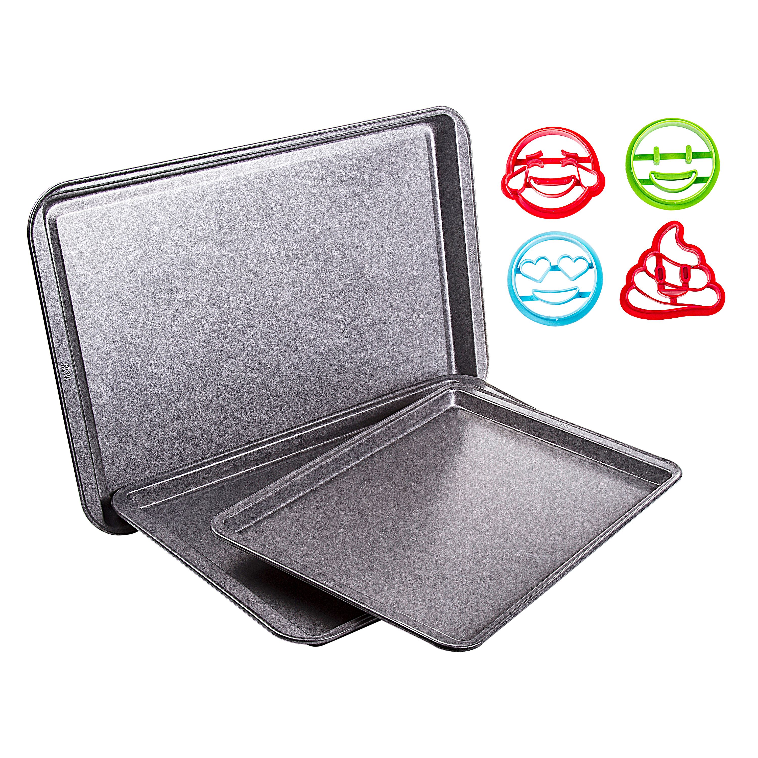Tasty Cookie Sheet Set with 4 Cookie Cutters - image 5 of 11
