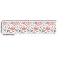 thumbnail image 3 of Ambesonne Floral Fabric by the Yard Upholstery, Flowers Petals Spring Ivory, 10 Yards, Cadet Blue Blush, 3 of 5