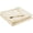 Satin Trim, Cream, variant on Windom Down Alternative Blanket, Premium 3M Scotchgard Moisture Wicking Treatment, Lightweight and Soft Bed Cover For All Season, King, Satin Trim, Burgundy