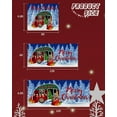 thumbnail image 6 of Christmas Garage Door Banner Cover 6 x 13 ft, Merry Christmas Tree Gift Red and Green Camper in Snow Christmas Garage Door Decorations Holiday Christmas Backdrop Decor for Winter New Year Xmas Party, 6 of 6