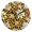 Black, variant on Leopard Print Flower Pattern Wall Clock 10in Round Artistic Oil Painting Home Decor Desk Table Clock