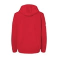 thumbnail image 2 of Adidas - Fleece Hooded Sweatshirt - A432 - Red - Size: 3XL, 2 of 2