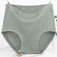 thumbnail image 2 of KyCheLot Women's High Waist Panties Breathable Stretch Briefs Plus Size Everyday Underwear, 2 of 3