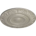thumbnail image 3 of Ekena Millwork 20 7/8"OD x 1 1/4"P Biddix Ceiling Medallion (Fits Canopies up to 7 1/2"), Hand-Painted Pearl White, 3 of 7