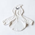 thumbnail image 2 of Tisuna Halloween Baby Boys Ghost Romper Long Sleeve Hooded Jumpsuit Cute Fashion Toddler Kids Halloween Theme Party Bodysuit Size 18-24 Months White, 2 of 4