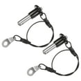 thumbnail image 1 of Uxcell 2Pcs Ball Locking Pins 8mm Dia 16mm Usage Length Button Handle Quick Release Pin, 1 of 2