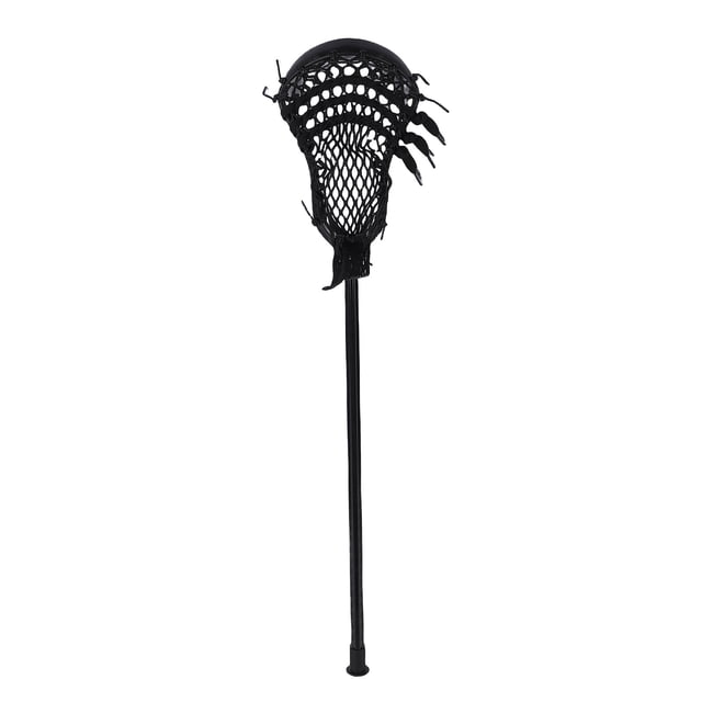 Training Lacrosse,24 Inch Mini Skill Lax Stick with Non Slip Grip Suitable for Beginners Black