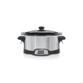 thumbnail image 4 of Stay or Go 6 Quart Stovetop Sear & Cook Slow Cooker with Clip-Tight Lid, 15 Heat Options, Dishwasher-Safe Pot, 4 of 7