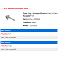thumbnail image 2 of Door Stop - Compatible with 1965 - 1969 Porsche 912 1966 1967 1968, 2 of 2